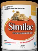 Similac Низколактозный, для детей с рождения, смесь молочная сухая, 375 г, 1 шт.