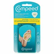 Compeed пластырь от натоптышей, средний, пластырь медицинский, 6 шт.