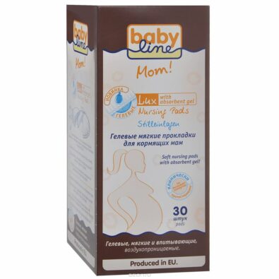 Babyline Lux Прокладки для груди гелевые, 30 шт.