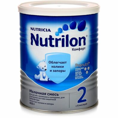 Nutrilon 2 Комфорт, смесь молочная сухая, 400 г, 1 шт.