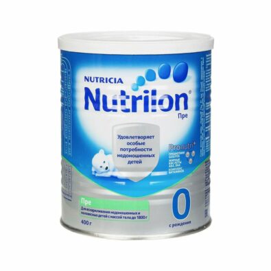 Nutrilon Пре 0, смесь молочная сухая, 400 г, 1 шт.