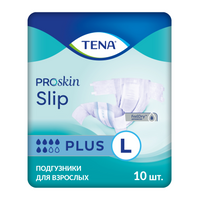 Подгузники для взрослых Tena Slip Plus, Large L (3), 10 шт.