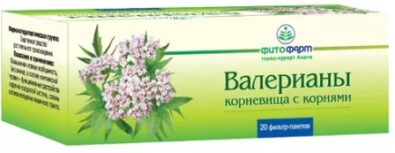 Валерианы корневища с корнями, сырье растительное-порошок, 1.5 г, 20 шт.