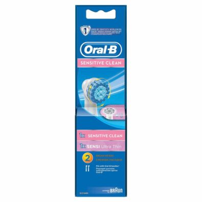 Oral-B Sensitive Clean Насадка для электрической зубной щетки, 2 шт.