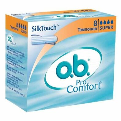 o.b. ProComfort super тампоны женские гигиенические, 8 шт.