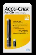 Accu-Chek FastClix Устройство для прокалывания пальца, устройство + 6 ланцетов, 1 шт.