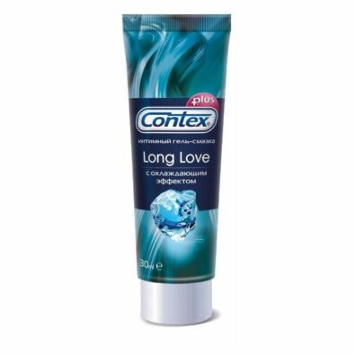 Гель-смазка Contex Long Love, гель, продлевающие половой акт, 30 мл, 1 шт.