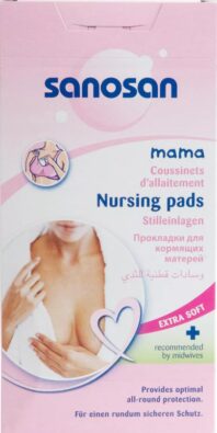 Sanosan Mama Прокладки для кормящих матерей, 30 шт.