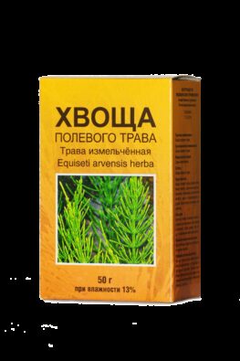 Хвоща полевого трава, лекарственное растительное сырье, 50 г, 1 шт.