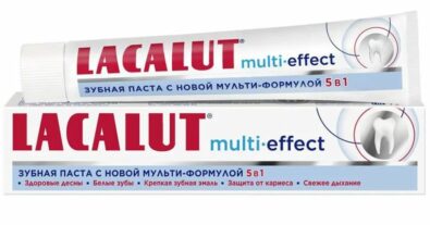 Lacalut Multi-effect 5в1 Зубная паста, паста зубная, 75 мл, 1 шт.