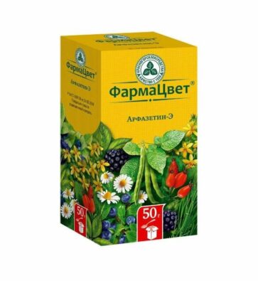 Арфазетин-Э, сбор измельченный, 50 г, 1 шт.