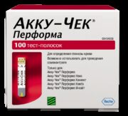 Accu-Chek Performa Тест-полоски, тест-полоска, 100 шт.