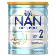 NAN 2 Optipro, для детей с 6 месяцев, смесь молочная сухая, с пробиотиками, 800 г, 1 шт.