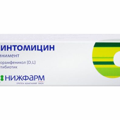 Синтомицин, 10%, линимент, 25 г, 1 шт.