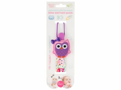 Roxy-kids Держатель для пустышек Sova soother saver, 1 шт.