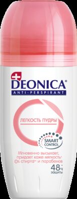 Deonica Антиперспирант Легкость пудры, 50 мл, 1 шт.