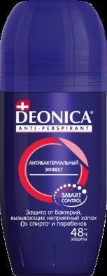 Deonica Антиперспирант For men Антибактериальный эффект, 50 мл, 1 шт.