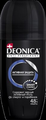 Deonica Антиперспирант For men Активная защита, 50 мл, 1 шт.