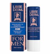 Librederm For men Бальзам для губ, помада, 4 г, 1 шт.