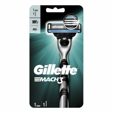 Gillette Mach 3 Станок для бритья, с 1 сменной кассетой, 1 шт.