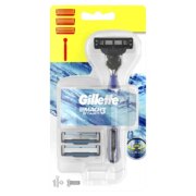 Gillette Mach3 Start Станок со сменными лезвиями, с 3 сменными кассетами, 1 шт.