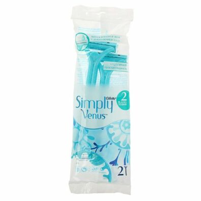 Gillette Venus 2 Simply Satin Care Станки одноразовые, для женщин, 2 шт.