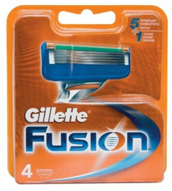 Gillette Fusion Power Сменные кассеты, 4 шт.