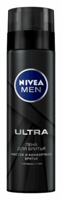 Nivea Men Ultra Пена для бритья, 200 мл, 1 шт.