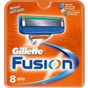 Gillette Fusion Сменные кассеты, кассета для бритвы, 8 шт.