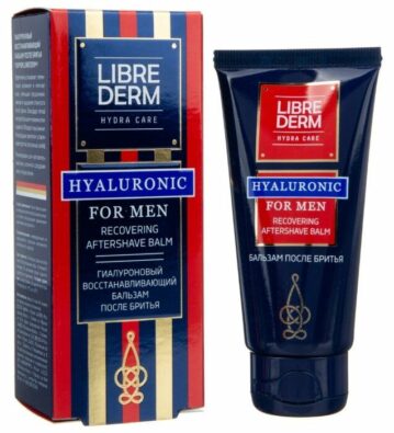 Librederm For Men гиалуроновый бальзам после бритья, бальзам, 50 мл, 1 шт.