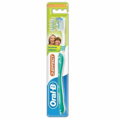 Oral-B 3-Effect Classic Зубная щетка средняя, щетка зубная, 1 шт.