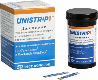 Unistrip 1 Generic Тест-полоски, тест-полоска, 50 шт.