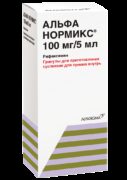 Альфа нормикс, 100 мг/5 мл, гранулы для приготовления суспензии для приема внутрь, 60 мл, 1 шт.