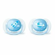 Соски-пустышки Philips Avent Ultra Soft, SCF222/22, 6-18 мес, 2 шт.