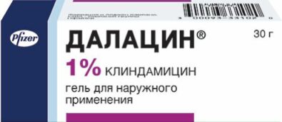 Далацин (гель), 1%, гель для наружного применения, 30 г, 1 шт.