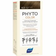 Phytosolba PhytoColor Краска 6.3 темный золотистый блонд, тон 6.3, краска для волос, 1 шт.