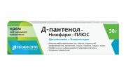 Д-пантенол-Нижфарм Плюс, крем для наружного применения, 30 г, 1 шт.