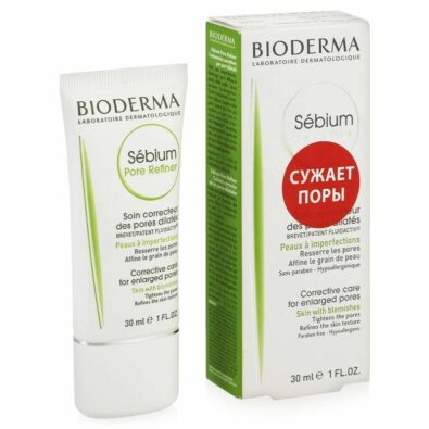 Bioderma Sebium Концентрат для сужения пор, эмульсия для лица, 30 мл, 1 шт.