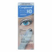 Compliment Beauty Vision HD Гель-роллер для век, гель для контура глаз, от темных кругов под глазами, 11 мл, 1 шт.