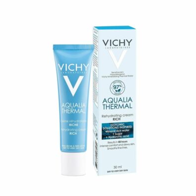 Vichy Aqualia Thermal Увлажняющий насыщенный крем, крем для лица, 30 мл, 1 шт.