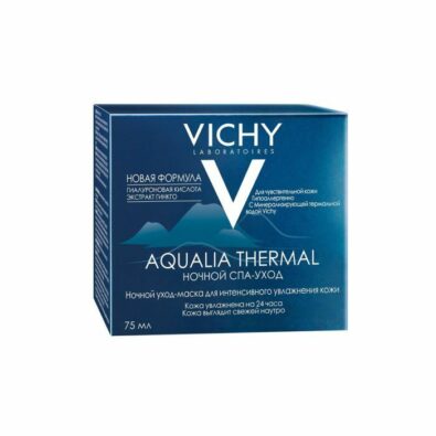 Vichy Aqualia Thermal крем-гель СПА ночной восстанавливающий, крем для лица, 75 мл, 1 шт.