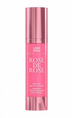 Librederm ROSE DE ROSE Крем-флюид дневной возрождающий, 50 мл, 1 шт.