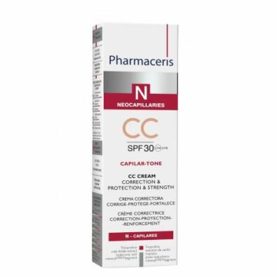 Pharmaceris N Neocapillaries CC SPF30 Крем для лица, крем для лица, от покраснений кожи, 40 мл, 1 шт.