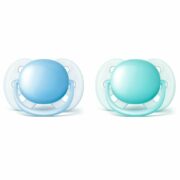 Соски-пустышки Philips Avent Ultra Soft, SCF 212/20, 0-6мес, 2 шт.