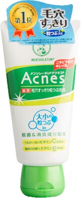 Mentholatum Acnes Крем-скраб очищающий против акне, 130 г, 1 шт.