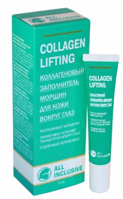 All Inclusive Collagen Lifting Коллагеновый заполнитель морщин, крем для контура глаз, 15 мл, 1 шт.