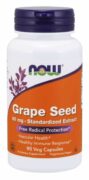 Now Grape Seed Экстракт виноградных косточек, 60 мг, капсулы, 90 шт.