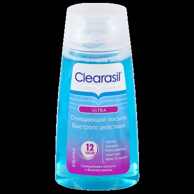 Clearasil Ultra лосьон очищающий быстрого действия, лосьон, 150 мл, 1 шт.