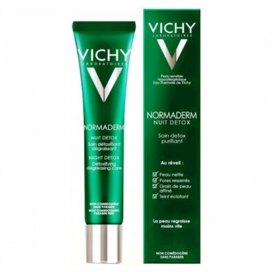 Vichy Normaderm крем-уход детокс ночной, крем для лица, 40 мл, 1 шт.