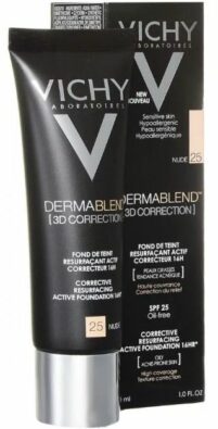 Vichy Dermablend 3D Тональная основа тон 25, крем для лица, тон 25, 30 мл, 1 шт.